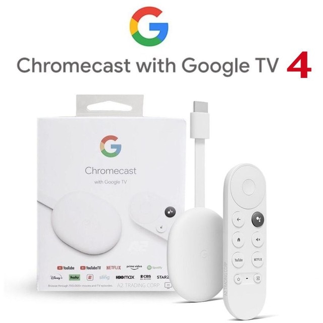 Google Chromecast Con Google Tv Cuarta Generación Hdr